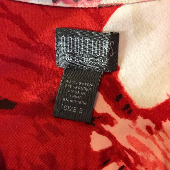 Chico’s size 2 light jacket - Picture 3 of 4